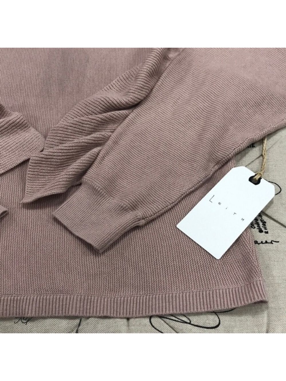 Leith Ruffle Sleeve Sweater - Picture 6 of 7